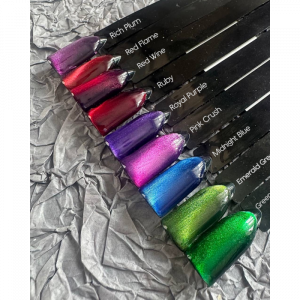 "Bohemian Glass" Gel polish set (5 pcs)