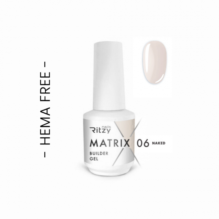 MATRIX builder Gel in der Fralsche 06 NAKED (HEMA FREE) (TPO free)