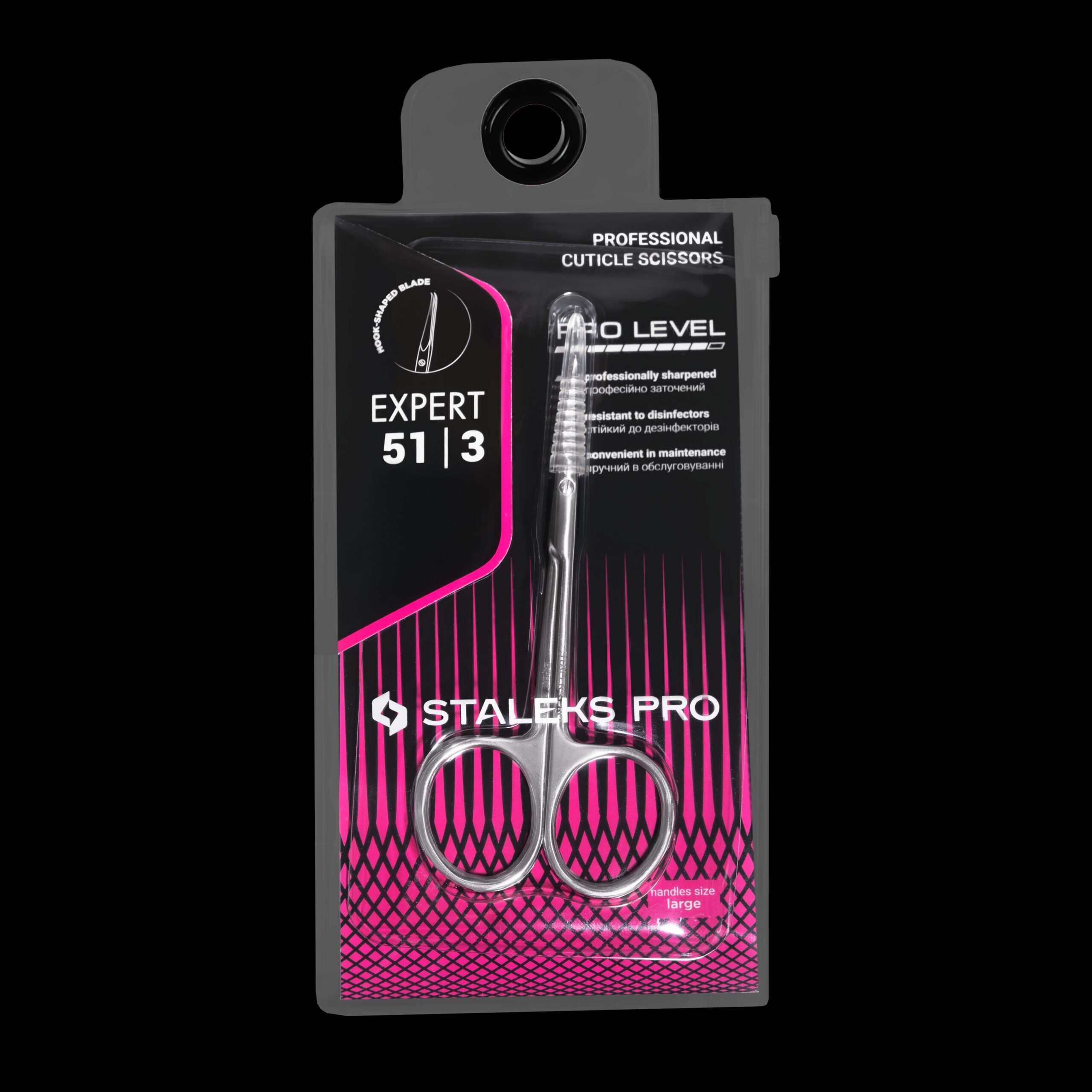 Professionelle Nagelhautschere Mit Haken EXPERT 51 Typ 3