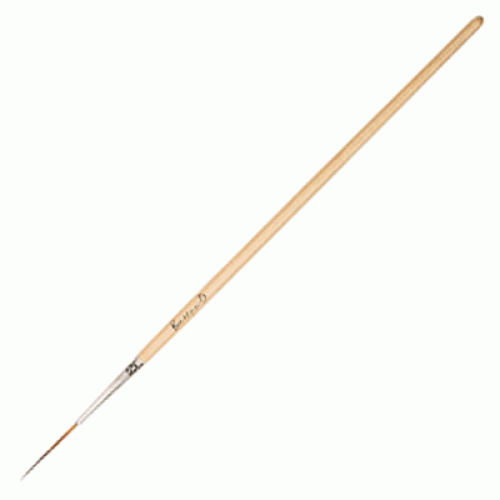 Professional Stripper nail-art brush ( natural hair) Medium 10