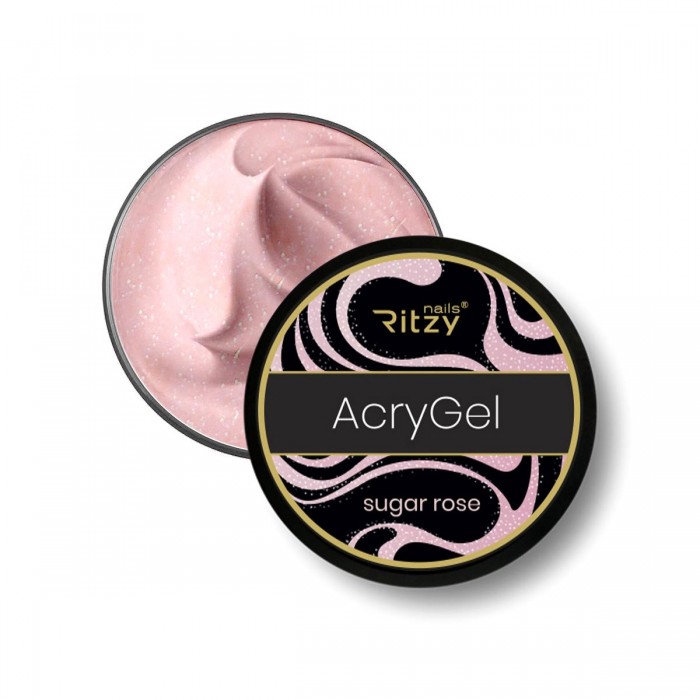 AcryGel mit Glitzer SUGAR ROSE 15ml