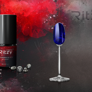 "Bohemian Glass" Gel polish Blue