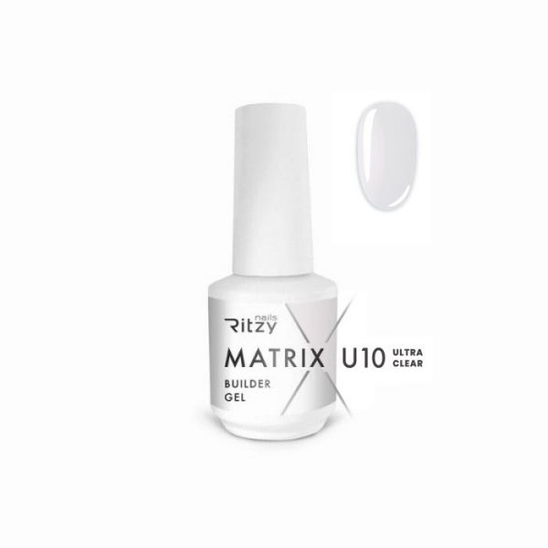 MATRIX Aufbaugel in einer Flasche 10 ULTRA CLEAR (HEMA-FREI) (TPO free)