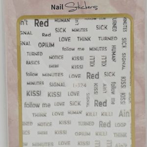Nail Stickers L-J24