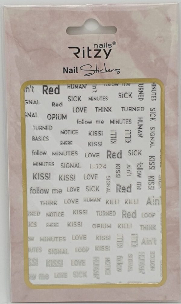 Nail Stickers L-J24