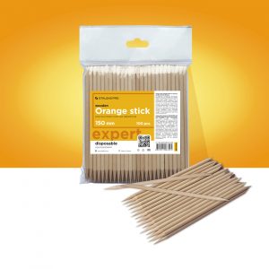 Orange Stick STALEKS PRO für Maniküre, Holz 150 Mm