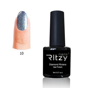 "Diamond Riviera" Gel Polish n.10 Gala Blue