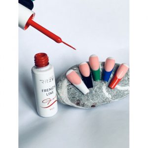 FRENCH LINE Gel RED ( with a thin brush)
