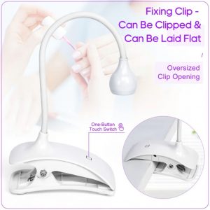 Mini UV LED Nagel Lampe UV-Licht  flexible Clip-On ,USB