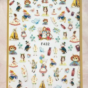 NailArt Stickers F432