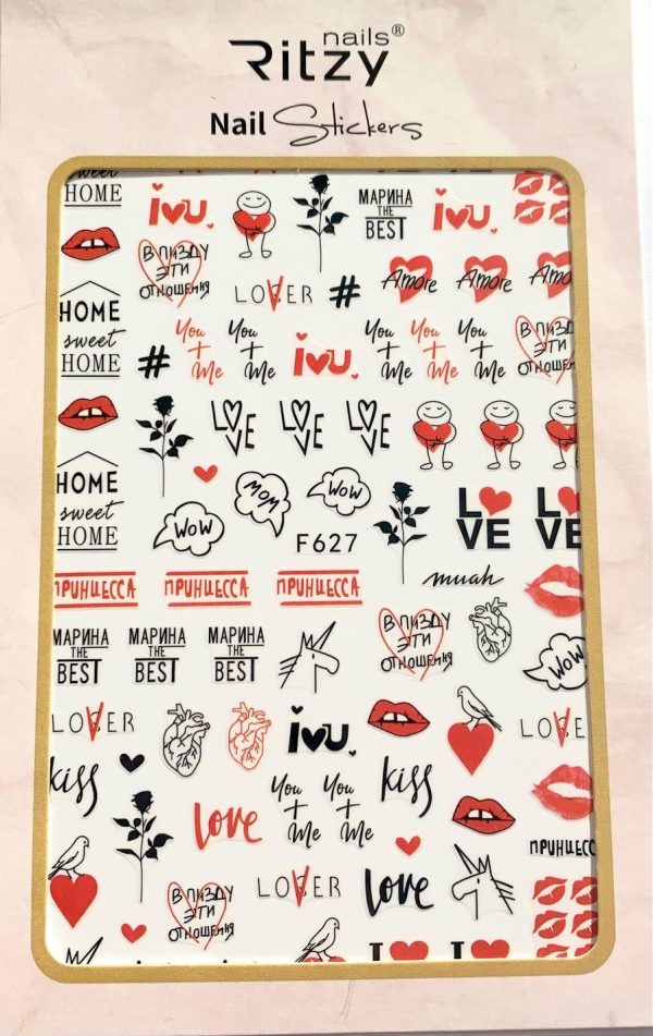 NailArt Stickers F627