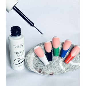 FRENCH LINE gel BLACK ( with a thin brush)