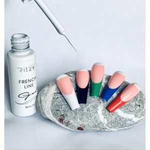 FRENCH LINE gel WHITE ( with a thin brush)