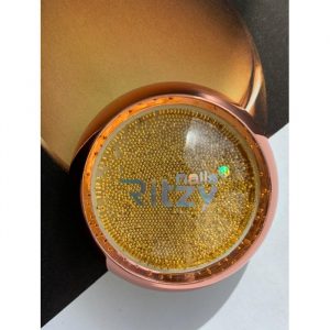 Ritzy Nails Nail Art Golden Beads