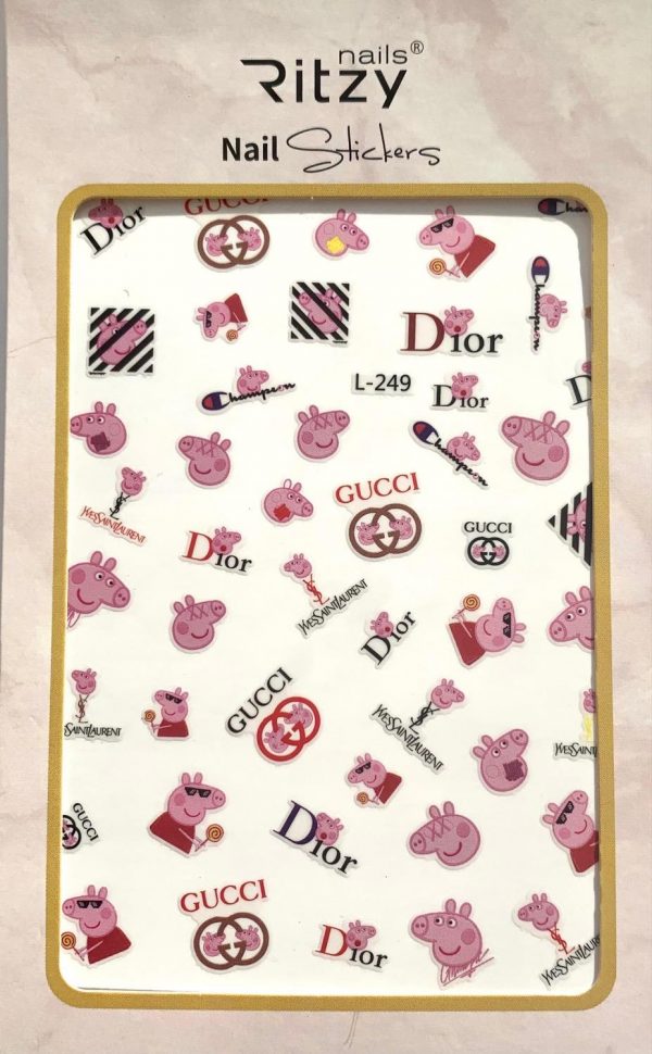 NailArt Stickers L249