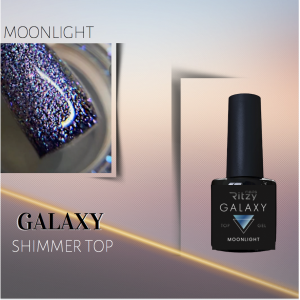 GALAXY Shimmering Top Gel MOONLIGHT