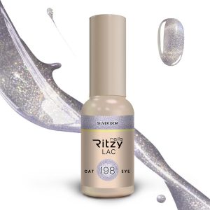 Ritzy Lac 9D Cat Eye SILVER GEM 198