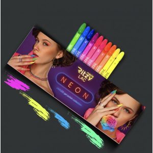 NEON Collection ( 10 Farben ) im Box mit Stikers