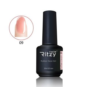 "Ritzy Nails" Rubber base "Toffee Cream " 09
