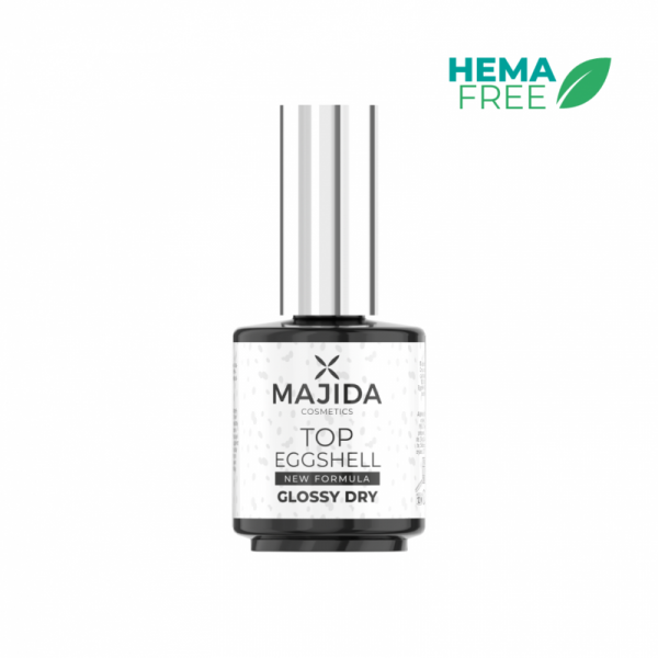 TOP EGGSHELL BLACK GLOSSY DRY 15ml
