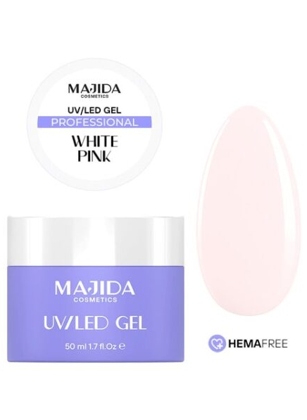 Majida Gel White Pink – 15ml