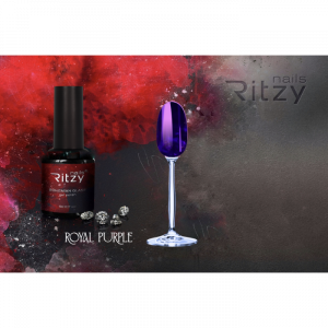 BOHEMIAN Glass gel polish ROYAL PURPLE