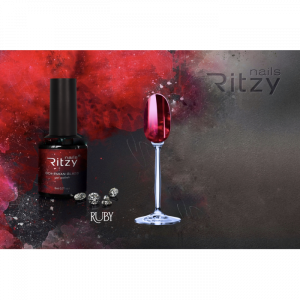 BOHEMIAN Glass gel polish RED WINE
